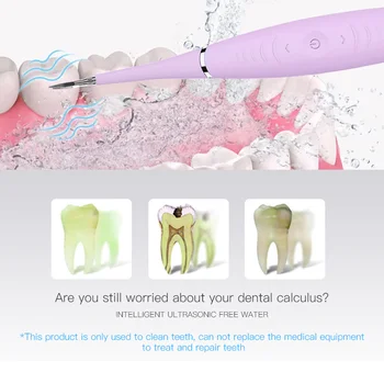 Igiena orala Electric Îndepărtarea Tartrului de pe Dinți cu Ultrasunete Sonic Detartraj Dentar Dinte Calcul Petele Instrument Albi Instrumente Dentare