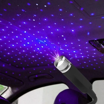 LED-uri Auto Acoperiș de Stele Lumina de Noapte Atmosferă Galaxy Lampa USB Decorative pentru Mercedes Benz AMG W211 W203 W204 W205 W212 W210 W463