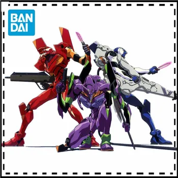 BANDAI Gundam RG UNITATEA EVA 01 EVA-00 DX Ver. SET Anime Evangelion Asamblate Multifuncțional Umanoid figurina Robot Speelgoed