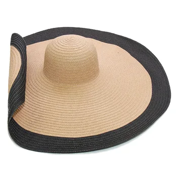 Noi Doamnelor Designer de Mare Plaja de Refuz de Pălărie Femei Floppy Paie, Pălării de Soare de Vară de Răcire Protecție UV Pălărie cu Ridicata Dropshippong S1203