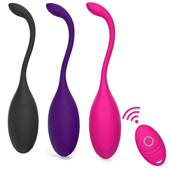 10 Viteze G-spot Vibrator Vibrator Ou Ben Wa Bile Kegel Exercitii Vaginale Mingea de Control de la Distanță Glont Vibrator Jucării Sexuale Pentru Femei