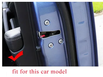 Ușa de la mașină Șurub de Blocare de Protecție Autocolante Acoperă Accesorii Auto Pentru Mazda 2 3 5 6 CX9 CX5 CX7 CX3 rx8 mx3 mx5 rx7 323 mx6