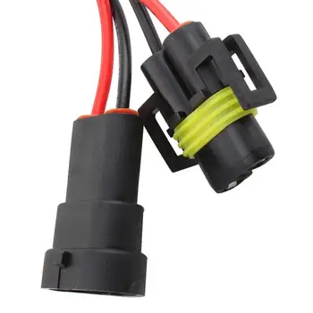 2 buc H11 50W 6 Ohm Rezistor de Sarcină Fasciculului de Cabluri de Avertizare de Eroare de Decodare este asta Decodor Anti-flicker pentru Faruri cu LED-uri