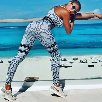 2020 Nouă Floare de imprimare Jambiere Femei talie Mare Legins Lucra Sportive Slim Violet țesute print Pantaloni Fitness Leggins ZSIIBO