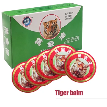 12pcs Dumnezeu Chineză Medicina Tigru Balsam Ulei de Răcire Reîmprospăta Creierul Conduce de Țânțari Elimina Mirosul Rău Trata dureri de Cap