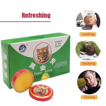 12pcs Dumnezeu Chineză Medicina Tigru Balsam Ulei de Răcire Reîmprospăta Creierul Conduce de Țânțari Elimina Mirosul Rău Trata dureri de Cap
