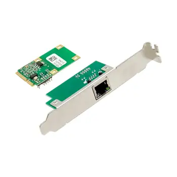 1 Port RJ45 MINI PCIE Gigabit Ethernet Rețea LAN CARD de 1G Adaptor CHIP INTEL82574 Mini PCI-Express 1000M Ethernet Server