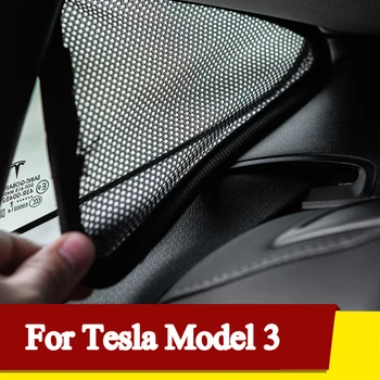 Pentru Tesla Model 3 Car Umbra Soare Protectie UV Auto Cortina Geamul Mașinii Parasolar Geam Lateral Plasă Parasolar Nailon Film