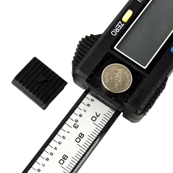 Afișaj Digital Electronic Șubler cu Vernier 0-150mm Display LCD material Plastic de Înaltă rezistență Instrument de Măsurare Interior și Diametrul Exterior