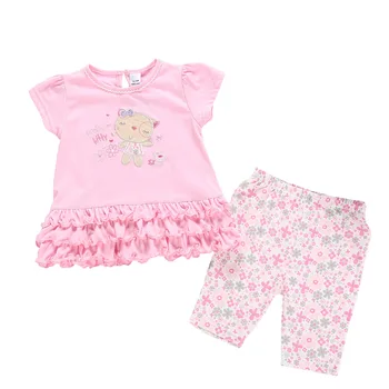 ROZ copil Nou-născut fete haine de Vara din bumbac costume pentru fete de 12-24M îmbrăcăminte Set pentru fata mama copii Haine pentru Sugari, seturi 2020