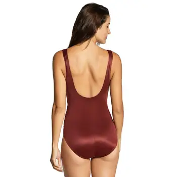 SYROKAN Vânzare Clearance-ul Femei Ruched Căptușit-O singură Bucată de costume de Baie Slimming cu Underwire