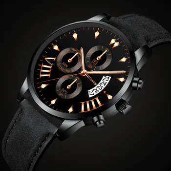 Ceasuri barbati 2020 Brand de Lux pentru Bărbați Curea din Piele Data Calendar Cuarț Ceas Barbati Sport Militare Ceas Casual relogio masculino