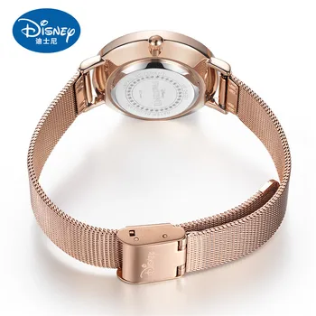 Disney 2020 Congelate ⅱ Printesa de Lux Bijuterii Stras Drăguț Fată Ceas de Moda Adolescent Femei din Piele Cuarț Ceasuri Doamnelor Ceasuri