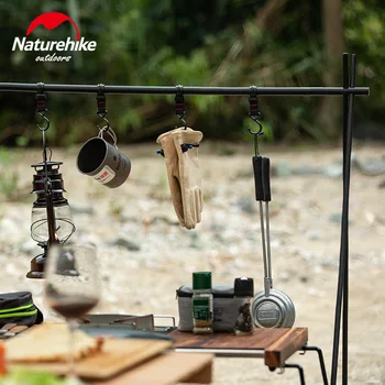 Naturehike ChenYi Aliaj de Aluminiu Rack de Agățat în aer liber, Camping în aer liber camping tacamuri rack triunghi raft cuier