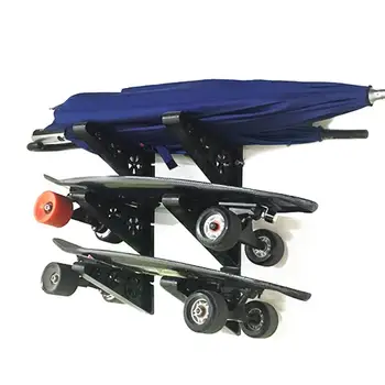 Skateboard-Ul Agățat De Perete Suport Rack De Stocare Organizatorii Longboard Display Cuier Acasă Garaj Skateboard Hanger Suport