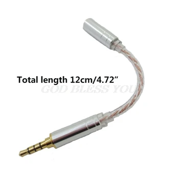 HIFI Echilibru Cablu Audio de sex Masculin 2.5 mm la 3.5 mm 4.4 mm de sex Feminin Linie de Căști Adaptor Picătură de Transport maritim