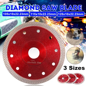 DOERSUPP 105/115/125mm presate la Cald sinterizate Plasă Turbo Diamant Văzut lama Disc de Tăiere disc de Diamant pentru Placi de Portelan Ceramica