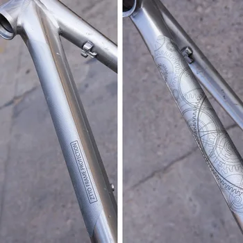 10buc/1Set 3D Bike Cadru de Protectie Rezistent la zgarieturi Protector Autocolant MTB Biciclete Rutier Anti-Derapare Împinge Garda de Acoperire Cadru