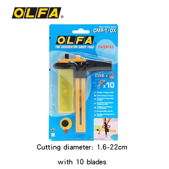 OLFA CMP-1(1-15cm) Rotativ Busola Cerc de Tăiere de Tăiere Cerc Cuțit de Utilitate,OLFA CMP-1/DX(1.6-22cm) Material Cutit Utilitar