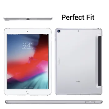 VSH Caz pentru iPad Mini 5 2019 Clar Coajă Tare Meci Perfect cu Tastatura Smart Smart Cover Slim Fit Înapoi Caz pentru iPad mini 5