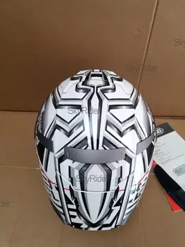 Fata complet casca Motocicleta X14 marquez lotuss ROȘU fibra de sticla Casca negru furnici de Echitatie de Curse Motocross Motobike Casca