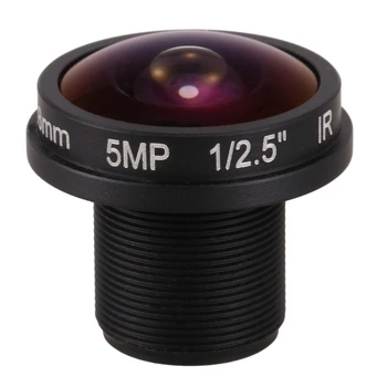 ABKT-HD fisheye cctv lentile de 5MP 1.8 mm M12*0.5 muntele 1/2.5 F2.0 180 de grade pentru camera de supraveghere video cctv lentile