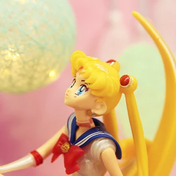 Noul Anime Sailor Moon Tsukino Usagi PVC Acțiune Figura jucării Decorare Tort Sailor Moon Modelul de Colectare Jucarii Papusa Fete Cadouri