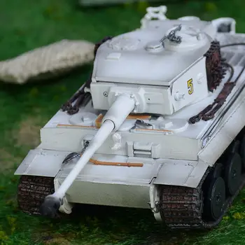 Pre-construit scara 1/72 Tiger I tanc Sovietic 506 vehicul al doilea Război Mondial hobby colectie terminat plastic model