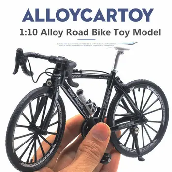 1:10 din Aliaj turnat sub presiune, Metal Bicicleta Road Bike Model Ciclism Jucarii Pentru Copii, Cadouri de Vehicule de Jucărie pentru copii