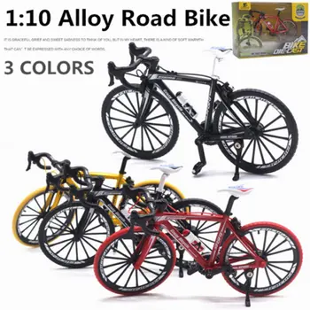 1:10 din Aliaj turnat sub presiune, Metal Bicicleta Road Bike Model Ciclism Jucarii Pentru Copii, Cadouri de Vehicule de Jucărie pentru copii