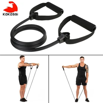 KoKossi Benzile De Rezistență Yoga Trage Coarda Fitness Exerciții Crossfit Tuburi Pedala Excerciser De Formare A Corpului De Săli De Sport Echipamente De Antrenament