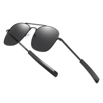Moda Aviației AO ochelari de Soare pentru Barbati Brand de lux Designer de Ochelari de Soare Pentru bărbați Armatei Americane Militare Lentilă de Sticlă Optică Oculos