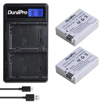 DuraPro 1800mAh 7.4 V LP-E8 LP E8 aparat de Fotografiat Baterie + LCD Dual USB Incarcator Pentru Canon EOS 550D 600D 650D 700D kiss X4 X5 X6i X7i rațional-emotive și comportamentale