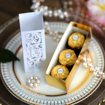 Bomboane bomboane 10BUC Cutie Cutie de Ciocolată de Partid Musulman Cadou de Petrecere Cutie Decor Consumabile Cutie scobite DIY Ramadan Eid Casa
