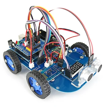 N20 Viteze Motor 4WD Bluetooth Controlate Inteligent Robot Car Kit-ul cu Tutorialul pentru Arduino