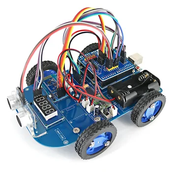 N20 Viteze Motor 4WD Bluetooth Controlate Inteligent Robot Car Kit-ul cu Tutorialul pentru Arduino