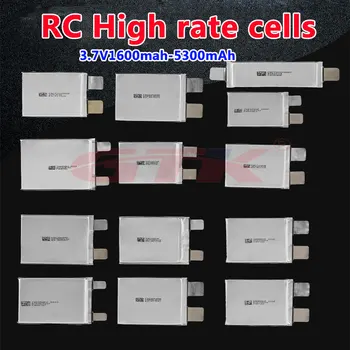 20buc RC rata mare de celule 3.7 v 1600mAh-5300mAh baterie cu litiu 20-50C Pentru diy 12v 14.8 v electronice de la distanță jucărie Mașină baterie de pornire