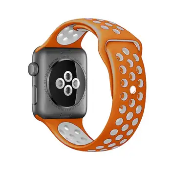 Sport banda de Silicon curea pentru apple watch nike 42mm 38mm brățară brățară ceas watchband Pentru iwatch apple curea 3/2/1