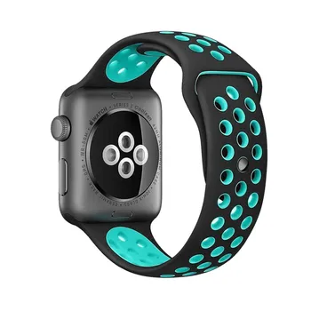 Sport banda de Silicon curea pentru apple watch nike 42mm 38mm brățară brățară ceas watchband Pentru iwatch apple curea 3/2/1