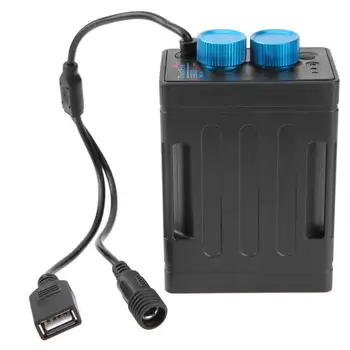 6x18650 Bateria Caz Banca de Putere Cutie cu Cablu USB pentru Biciclete Lumina Telefon Mobil