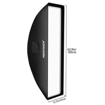 NEEWER portabil softbox cu grid Muntele 35X160 cm / 13.8