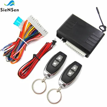SieNSen Auto de Alarmă Închidere centralizată a ușilor Vehiculului, Sistem de Intrare fără cheie Cu Telecomanda de Control de Securitate Auto Kit 12V M616-8110