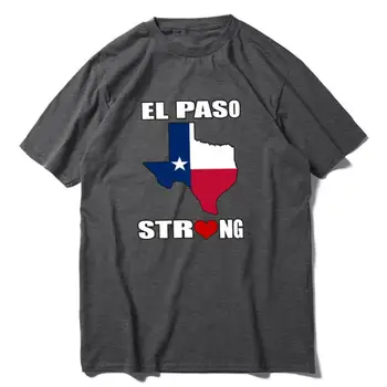 Oamenii Amuzant El Paso Puternic Tricou Cool tricou Texas Sprijin Puternic pentru Texas Dificultate Pavilion T-Shirt
