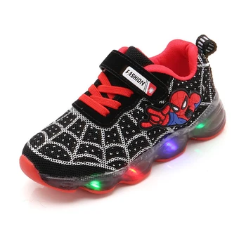 2021 misto de înaltă calitate pentru copii desene animate adidași LED iluminat clasic pentru copii pantofi de vânzări la cald casual copii băieți fete pantofi de tenis