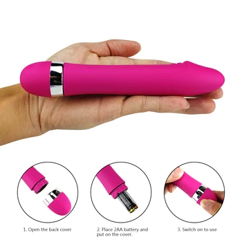 Glonț puternic G-spot Dildo Vibrator Magic Wand AV Stick Adult Sex Produsele Stimulator Clitoris Impermeabil Jucarii Sexuale de Cuplu