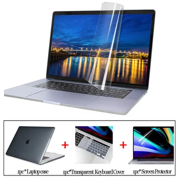 Pentru Noul MacBook Pro Air 11 12 13 15 16 inch 2020 2019 A2289 A2179 A2337 Mat Clar Caz Laptop Tastatură Gratuit Coperta+Screen Film