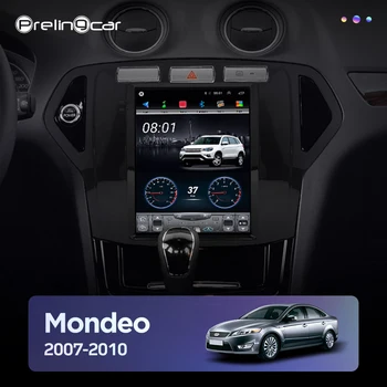 Radio auto Multimedia Navigatio Video Player Pentru Ford Mondeo 2007-2010 Tesla stil Ecran Vertical Stereo Nr. 2 din Android 9.1