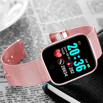 Noul Smartwatch Femei Bărbați Ceas Inteligent Tensiunea De Ritm Cardiac Fitness Tracker Electronice Inteligente Ceas Rezistent La Apa-Ceas Inteligent