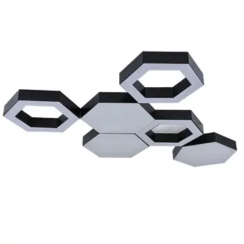 Hartisan Fagure de Plafon Lumina, CONDUS Moderne Hexagon Design Pentru Camera de zi Dormitor Copii Acasă Montare pe Perete Decor Geometric Lampa