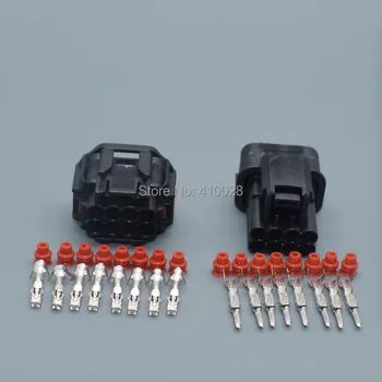 Shhworldsea 8 pini conector auto 1.2 masculin feminin faruri LED mufa pentru difuzor senzor de conectori 6181-6850 6189-7423